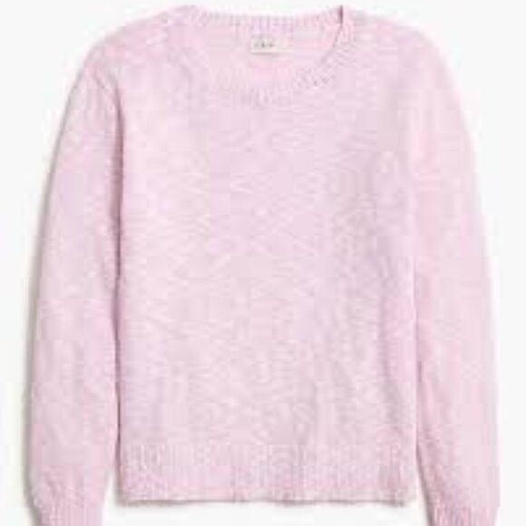 J. Crew Lavender Mist Crewneck Beach Sweater/NWT/S - Picture 3 of 12